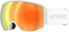 Salomon ATOMIC REVENT L STEREO Skibrille - White - Skibrillen mit Blendschutz, hochwertige verspiegelte Doppelscheibe für maximales Sichtfeld und sofort perfekten Sitz dank Live Fit Rahmen. Ideal für Brillenträger und beschlagfrei für beste Sicht.