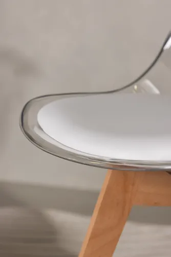 Esszimmerstuhl 2er-Set Edvin, braun - Komfort und Stil - Stühle - Hochwertiges 2er-Set mit robustem Birkenholzrahmen und komfortablen PET-Kissen für besten Sitzkomfort. Ideal für moderne Esszimmer.