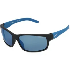 Arnette 0AN4202 FASTBALL Unisex-Sonnenbrille Vollrand Quadratisch Acetat Spritzguss-Gestell, schwarz