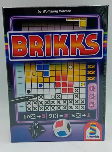 Schmidt Spiele Brikks Wolfgang Warsch ENGLISCHE Version BRIKKS NEU in Folie