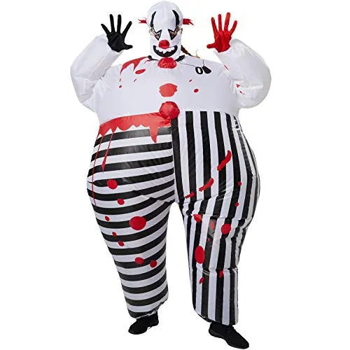dressforfun Aufblasbares Kostüm Horror-Clown