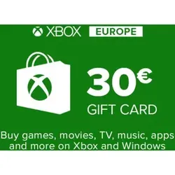 Xbox Guthaben 30 EUR | Download Code für Xbox Series X|S & mehr