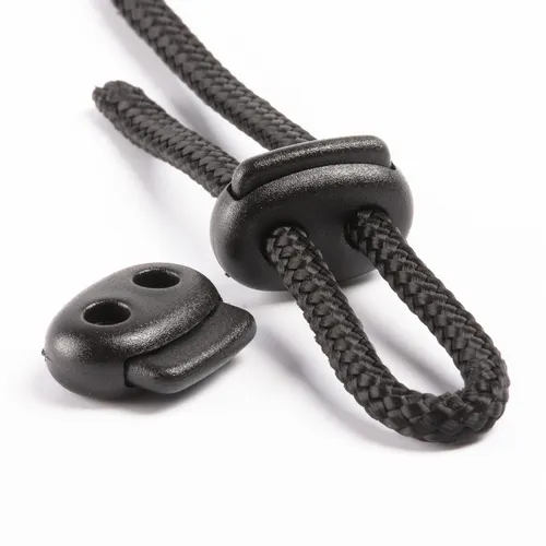 Flacher 2-Loch Kordelstopper 