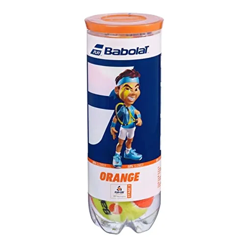 Babolat Tennisbälle, Orange (3 Kugel), Einheitsgröße