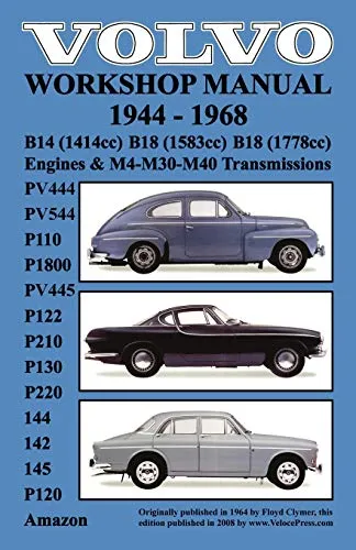 Volvo 1944-1968 Workshop Manual für Klassiker