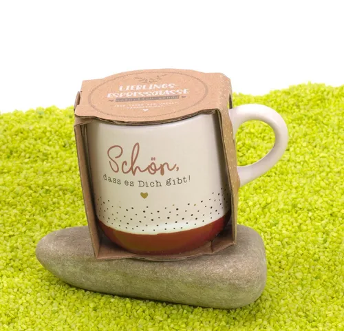 Sheepworld Porzellan Espresso Tasse mit Gravur Schön 100ml