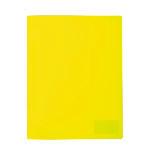 Herma Schnellhefter A4 neon gelb Polypropylen 3St.