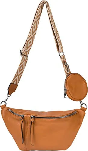 styleBREAKER Damen Halbmond Crossbody Schultertaschen Set 3-Teilig - Modisches 3-teiliges Taschen Set mit abnehmbarem, verstellbarem Schultergurt und Schlüsselanhänger. Ideal für vielseitige Looks und praktische Aufbewahrung.