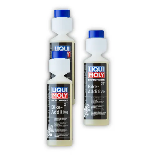 3x 250ml LIQUI MOLY 1582 Motorbike 2T Bike-Additive Kraftstoffadditiv Benzin