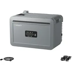 Growatt NEXA 2000 Speicher All-in-One 2048Wh - Effizienter Speicher für Balkonkraftwerke mit 4 MPPT-Kanälen und 2600W Eingangsleistung. Ideal für die Nutzung eigener Solarenergie, umweltfreundlich und platzsparend.