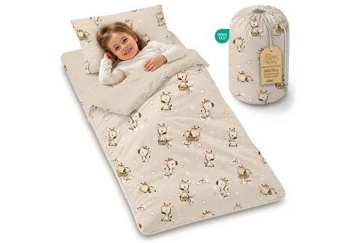 Produktbild Totsy Baby Kinderschlafsack mit Kissen & Reißverschluss für Kinder 3-7 Jahre