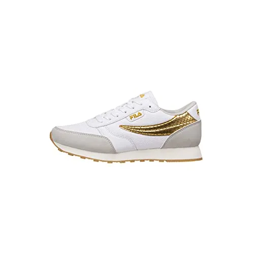 FILA Damen Orbit F wmn Sneaker - White Gold, 40 EU - Damen-Sneaker mit stylischem Design und bequemem Tragekomfort, perfekt für den Alltag und Freizeitaktivitäten.