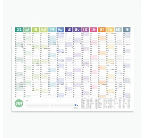 Wandkalender von heaven+paper