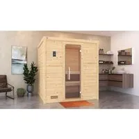 Weka Massivholzsauna BERGEN 1.8 GT