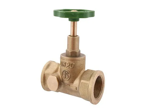 SCHLÖSSER Durchgangsventil mit Entleerung 1