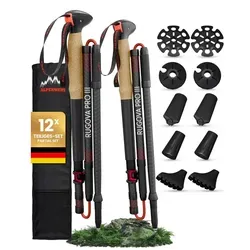 Alpenwert Faltbare Wanderstöcke