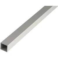 Alberts Vierkantrohr Aluminium silberfarbig eloxiert 2000 x 50 x 50 mm - Robustes Vierkantrohr aus hochwertigem eloxiertem Aluminium, ideal für vielseitige Anwendungen im Bau- und Möbelbereich. Maße: 2000 x 50 x 50 mm, Materialstärke: 2 mm.