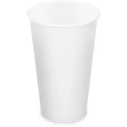 Pappbecher (FSC Mix/PE) weiß Ø90mm 510ml `0,4L/16oz/XL` [50 St.]