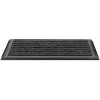 bomoe Fußmatte AluGant, Anthrazit - Robuster Alu Fußabtreter 60x40cm - Fußmatte aus Aluminium und Polypropylen, wetterfest und langlebig, ideal für Eingangsbereiche.