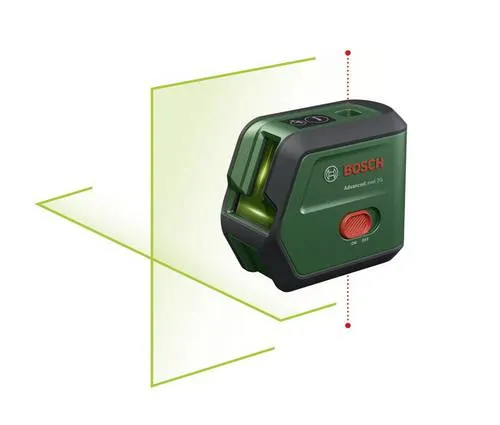 Bosch Home and Garden AdvancedLevel 2G Kreuzlinienlaser Reichweite (max.): 15m
