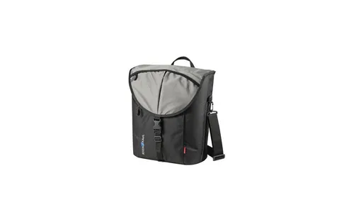 KLICKfix Fahrrad Tasche Cita Vario Schwarz/Silber von KLICKfix