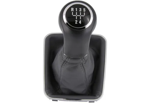 RECAMBO Schalthebel Set für Opel Zafira B (2005-2014) - Schalthebel Set bestehend aus Schaltknauf und Schaltsack, Plug & Play Installation, hochwertiges Kunstleder für langlebige Qualität und sportliches Design.