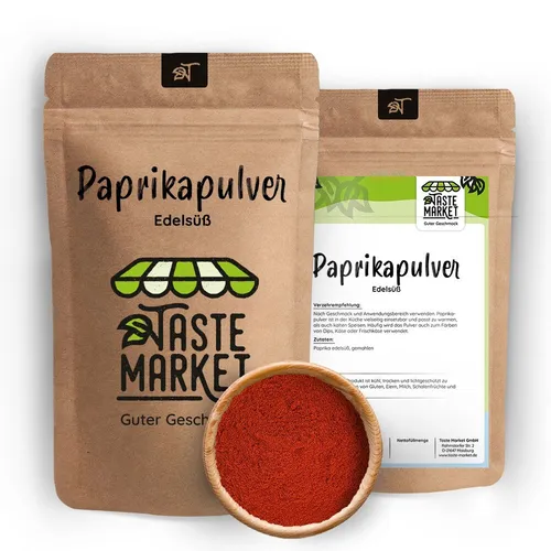 Paprika Pulver edelsüß | 120ASTA | Paprika Pulver 100% Qualität 5000g 5 kg