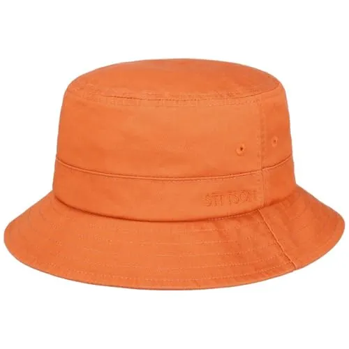 Stetson Bio-Baumwollhut mit UV-Schutz für Damen und Herren - Nachhaltiger Sommerhut aus 100% Bio-Baumwolle, knitterfrei und praktisch für unterwegs. Schützt mit UV-Schutz 40+ vor Sonnenstrahlen und lässt sich einfach kombinieren.