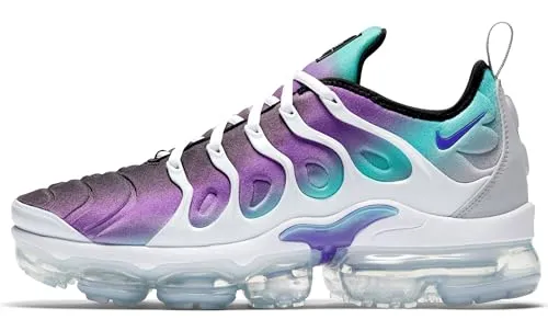 Produktbild Nike Sneaker Air Vapormax Plus, White/Fierce Purple-Aurora Green-Black, 924453-101, 41 EU (M 8 US)