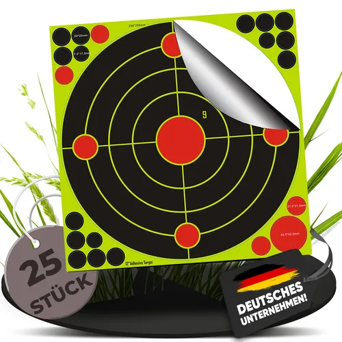 Fritz-Cell Splitterziele Splittersticker Typ 1201 selbstklebend Zielscheibe 25