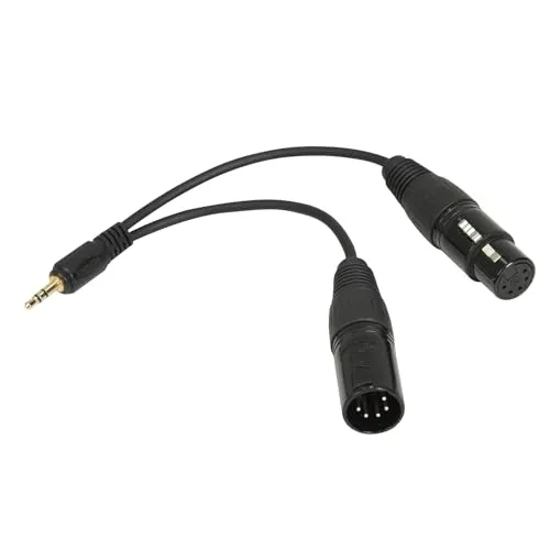 Nanlite CB-DMX-3.5C-1/2 DMX 3,5 mm Kabel für Forza 60 II, 60C, PavoTube II, 150B & 150 LED-Leuchten