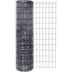 Alberts Schweißgitter Fix-Clip Pro 10 m, anthrazit - Gartenzäune: Robustes Schweißgitter mit patentiertem Fix-Clip Pro® System für einfache Montage ohne Werkzeug – ideal für langlebige Zaunlösungen.