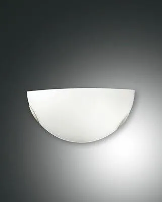 Fabas Luce Wandleuchte E27 1x60W 2385-21-102 - Lampen für Wandmontage aus elegantem Opalglas und Stahl, ideal für stimmungsvolle Beleuchtung in jedem Raum.