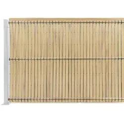 Casanoov Pvc-Sichtschutzlamellen-Steif-Set, Beige, Kunststoff, Rechteckig, 200x153 cm, Sonnen- & Sichtschutz, Sichtschutz Garten, Balkon Sichtschutze