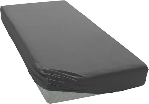 bellana Spannbettlaken bellana exclusiv Topper aus 100% Mako-Baumwolle, 150 g/m², Mako-Jersey, Gummizug: rundum, (1 Stück), feinste Mako-Baumwolle, für Topper bis 10cm Höhe, bügelfrei