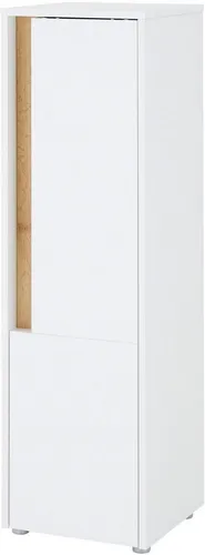 Home affaire Midischrank CITY/GIRON, Badschrank mit Griffmulde, Hochschrank in zeitlosem Design in den Farben Weiß und Anthrazit verfügbar, viel Stauraum