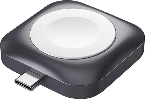 Satechi ST-TCMCAWM Tragbare Ladestation - Kabelloses Qi-Ladegerät in elegantem Aluminium-Design, ideal für unterwegs und kompatibel mit allen Qi-fähigen Geräten.