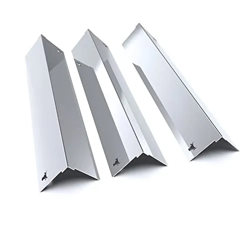 tuning-art GA06 Gasgrill Brennerabdeckung Edelstahl für Napoleon Grill - Grillersatzteile mit 100% Passgenauigkeit und rostfreiem Edelstahl. Schützt Brenner vor Fett und sorgt für gleichmäßige Hitzeverteilung. Exklusives Bullenmotiv für ein einzigartiges Grill-Design.