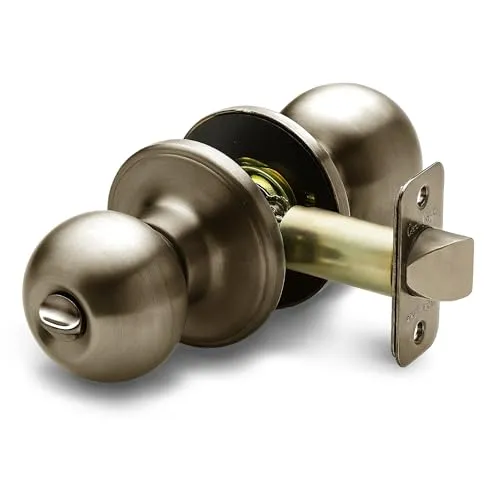 Copper Creek BK2030AB Kugel-Türknauf, Sichtschutzfunktion, 1 Packung, Messing antik