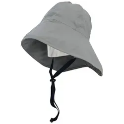 crazy4sailing Schirmmütze Storm Regenhut wasserdicht und atmungsaktiv grau XXL