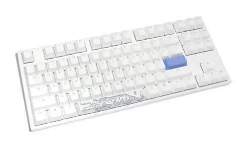 Ducky One 3 Classic Pure White TKL Gaming Tastatur mit RGB LED