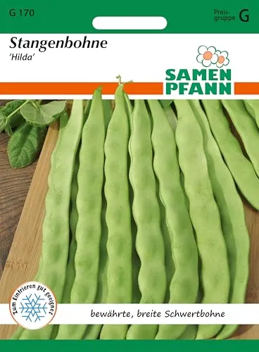 Samen Pfann G170 Stangenbohne Hilda (Stangenbohnensamen)