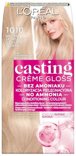 L’Oréal Paris Casting Creme Gloss Haarfarbe Farbton 1010 Iced Light Blonde 1 St.