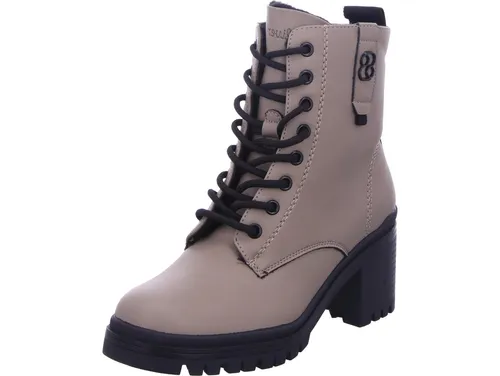 s.Oliver Schnürstiefelette 100% vegan grau 40 EU - Wanderschuhe, 100% vegan mit weichem Fleece-Innenmaterial für wärmenden Komfort und eleganten Stil, ideal für umweltbewusste Fashion-Liebhaber.