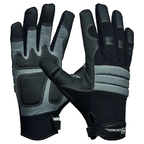 Gebol Arbeitshandschuhe Master Performance Größe 9 - Schwarz, robuster Neopren für optimalen Schutz und Komfort bei der Arbeit