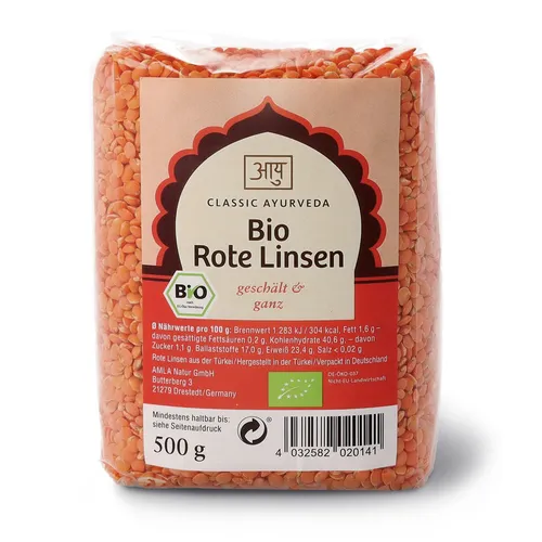 Classic Ayurveda - Rote Linsen von Classic Ayurveda
