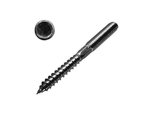 Stockschrauben 10 mm Edelstahl m. 6-kant Schlüsselfläche (10x80 bis 10x300 mm) (10x100 mm) 2