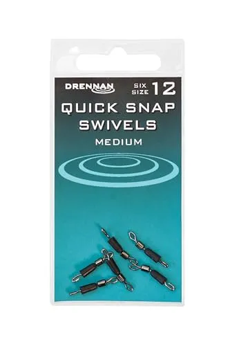 Drennan Quick Snap Wirbel 6 Stück für Angeln: 12