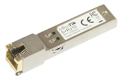 MikroTik S+RJ10 S+RJ10 RJ45 SFP+ 10GbE Copper Module for up to 200m