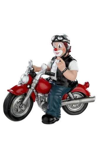 Gildeclown Deko Figur Biker von Gildeclowns